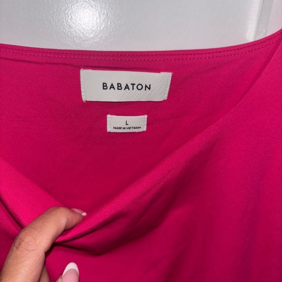 Aritzia Pink Mini Dress - Picture 3 of 4